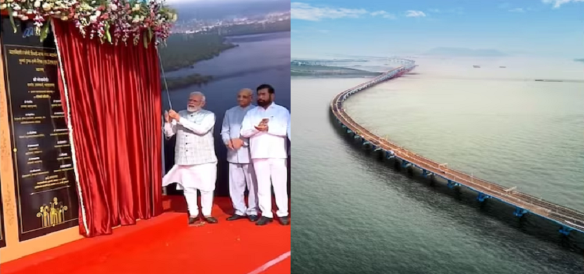 Atal Setu Mumbai:पीएम मोदी ने किया अटल सेतु का उद्घाटन,समंदर पर देश के सबसे लंबे पुल की शुरुआत